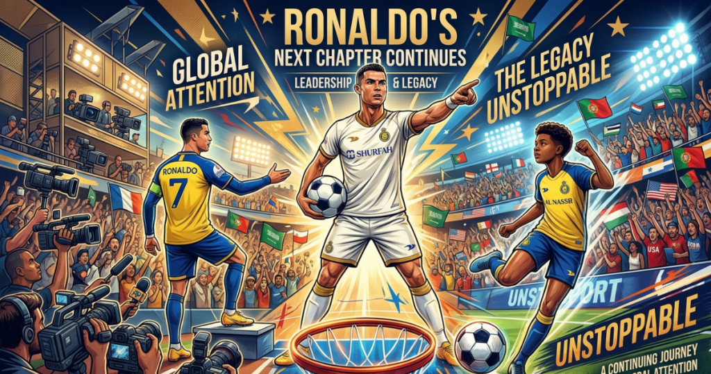 Cristiano Ronaldo's Next Chapter Continues to Draw Global Attention