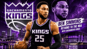 Ben Simmons returns to the NBA with the Sacramento Kings for the 2026-27 season.